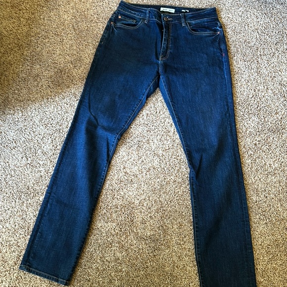 Warp + Weft AMS Amsterdam Slim Men’s Denim Jeans, 33X34 in Midnight - Picture 1 of 7